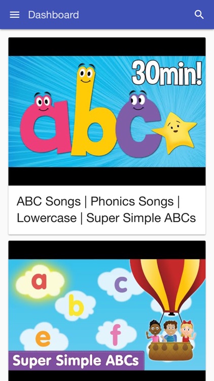 Kid Songs - lullaby alphabet counting