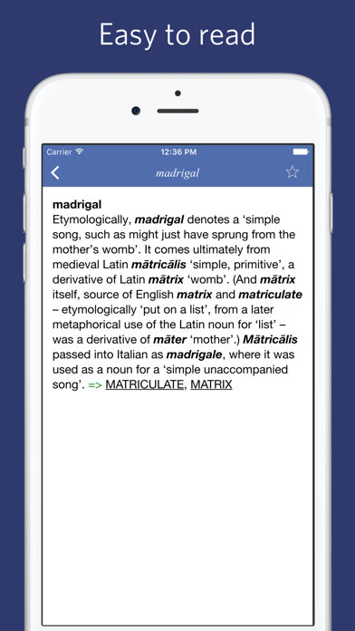 How to cancel & delete Word Origin Dictionary - a dictionary of etymology from iphone & ipad 3