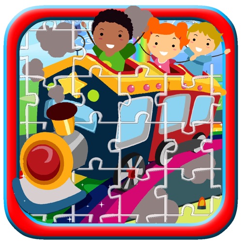 Little Train Driver Jigsaw Puzzle Game For Baby