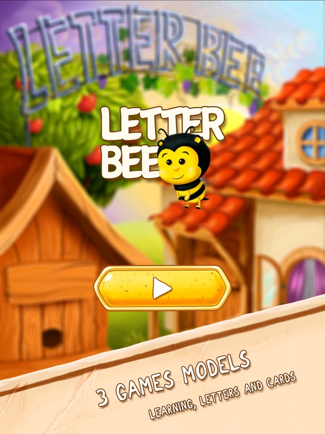 Ernie the Bee: adore alphabet discoverin