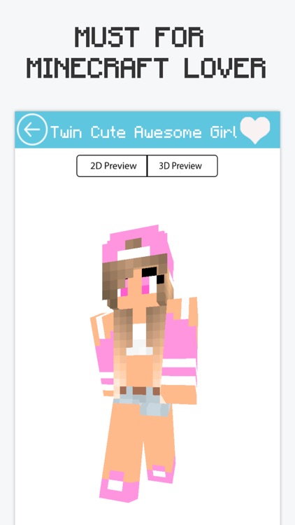 Girl Skin for Minecraft PE Free