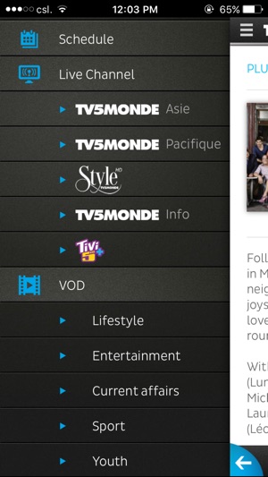 TV5MONDE+ Asie(圖3)-速報App