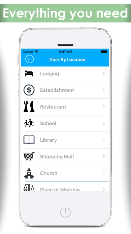 Nearby places search plus offline city maps - Find & navigate to all the attractions around you