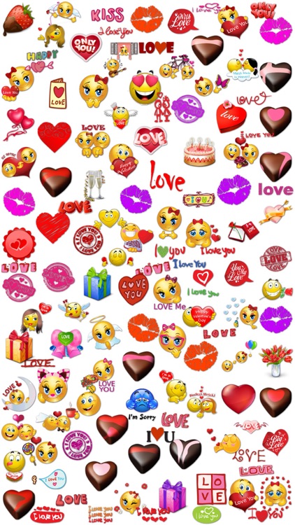 Love Stickers Pack 500 for iMessage