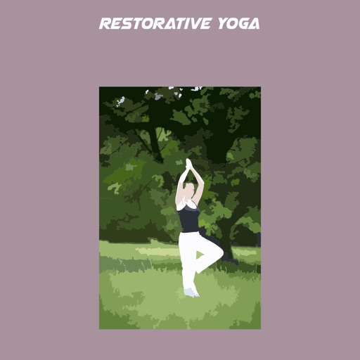 Restorative yoga icon