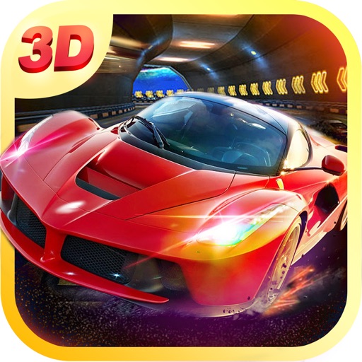 Jet Run 3D:fun real pixel car racer free games iOS App