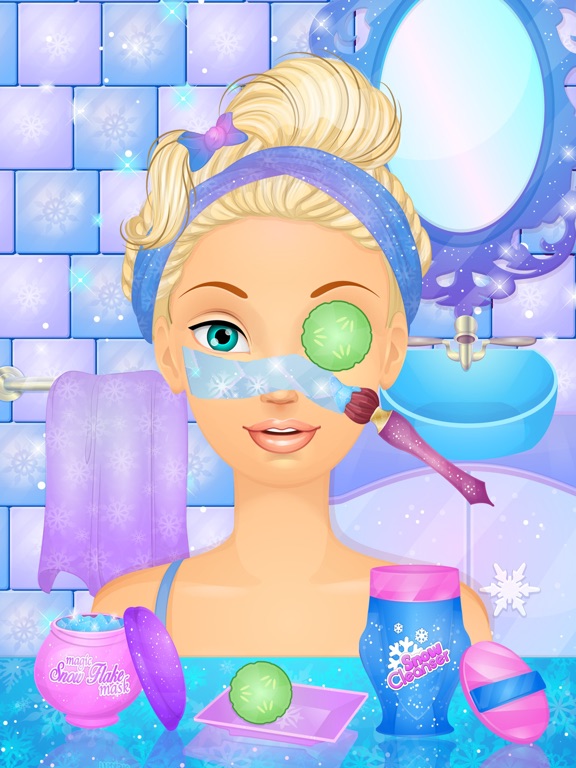 Ice Queen Prom Salon: Princess Makeover Girls Game для iPad