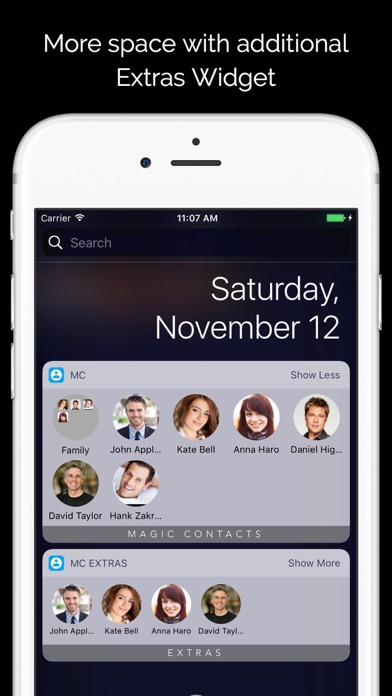 Magic Contacts Pro with Notification Center Widget screenshot 4