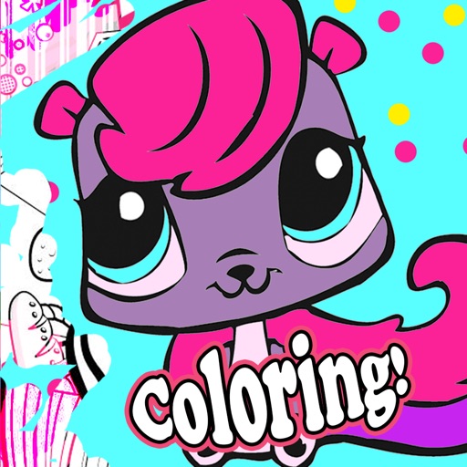 Coloring Pets apps fun games for kids with family