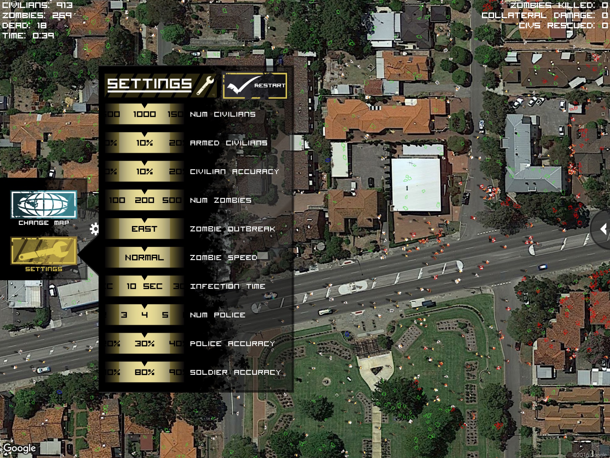 Zombie Outbreak Simulator screenshot 4