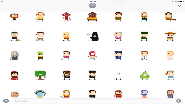 200 Pixel Art Stickers for iMessage(圖2)-速報App