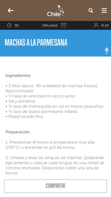 Recetas de Chile
