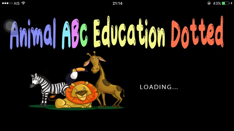 Animal English ABC Education Writing Dotted Kids screenshot-4