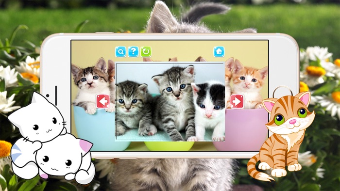 小猫猫趣味拼图儿童游戏幼儿免费