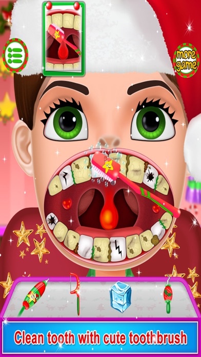 How to cancel & delete Christmas Dentist Mania - Free Kids Doctor game from iphone & ipad 3