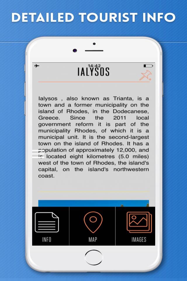 Rhodes Travel Guide and Offline City Map screenshot 3