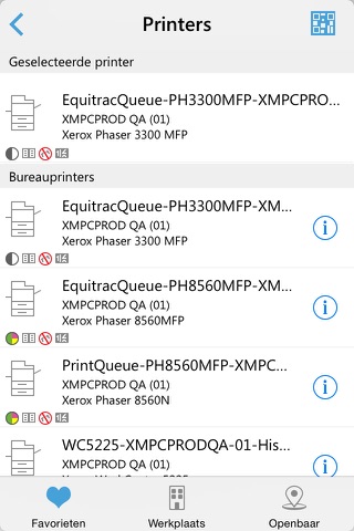 Xerox Print Portal MobileIron screenshot 2