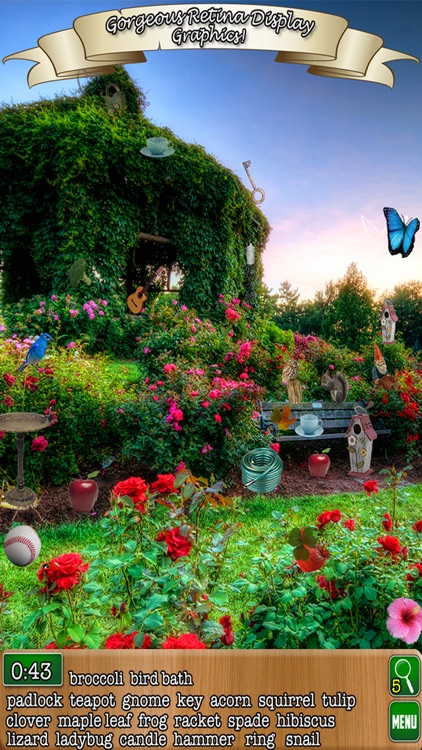Hidden Objects: Secret Gardens screenshot-3
