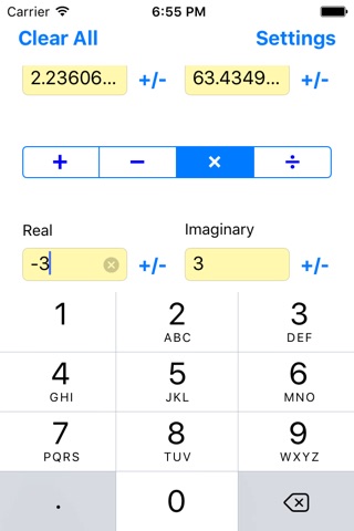 Complex Number Cruncher screenshot 3