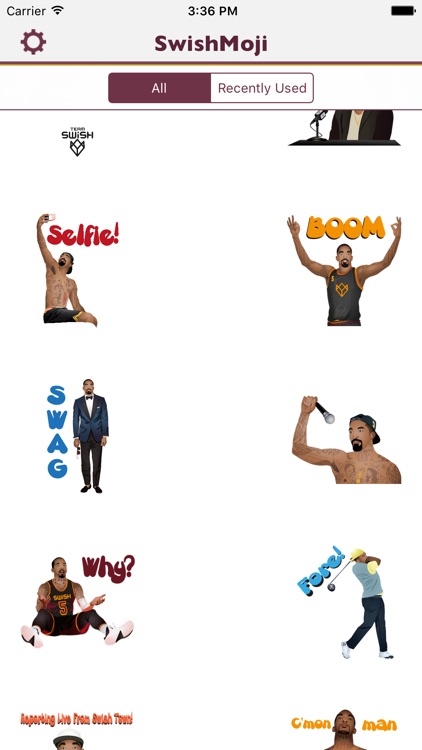 SwishMoji By JR Smith