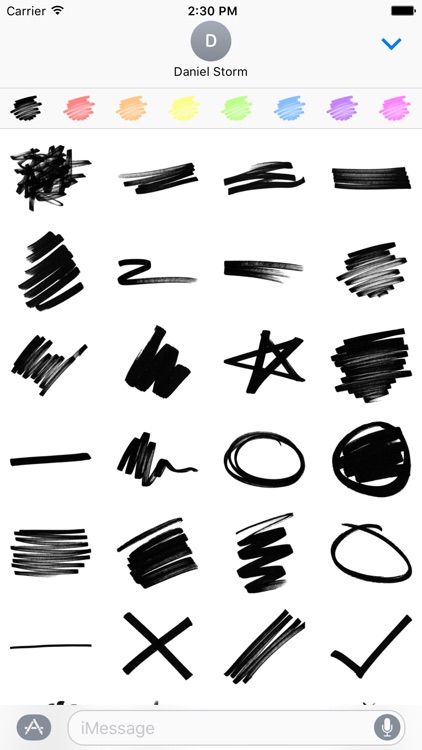 Permanent Marker Stickers