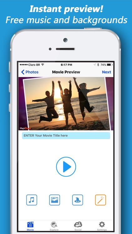 PepBlast Slide Show Maker with Music Pic Slideshow screenshot-3