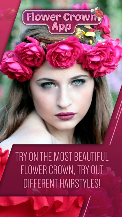 Flower Crown App Bride Fashion Floral Hairstyles