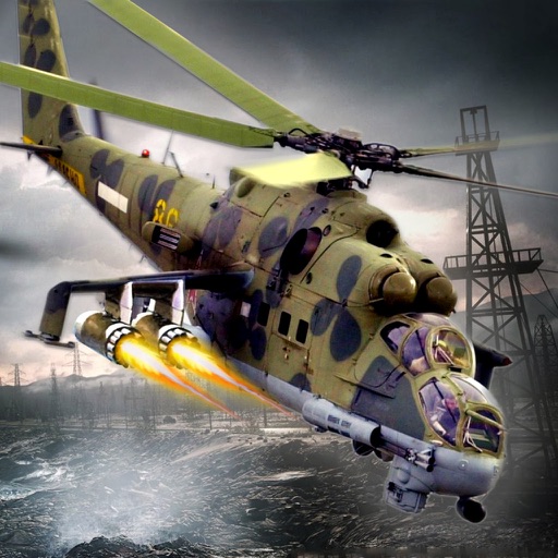 Apache Helicopter 3D : War Heli Strike Game 2017 Icon