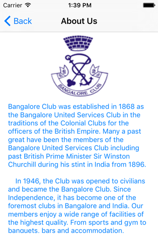 Bangalore Club screenshot 2