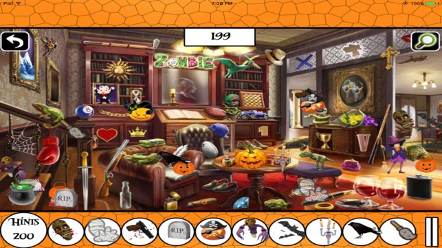 Free Hidden Objects:Halloween Home Hidden Object(圖4)-速報App