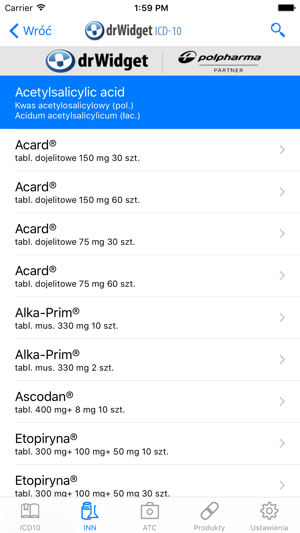 DrWidget ICD10(圖2)-速報App