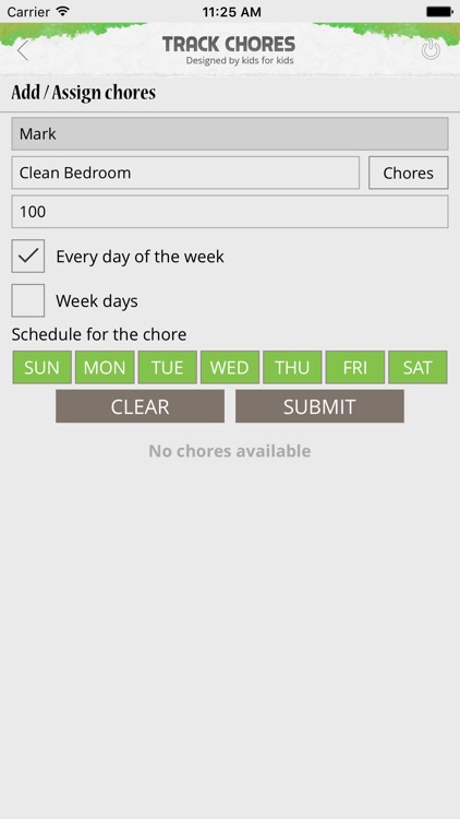 Track Chores 2.0 screenshot-4