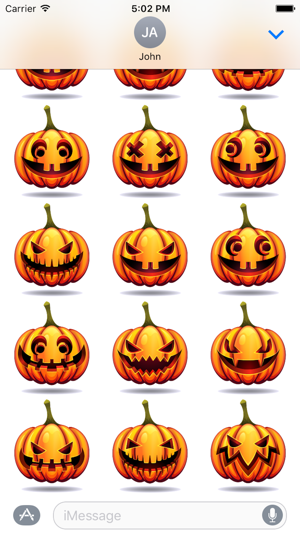 Happy Halloween Pumpkin Sticker Pack 03(圖2)-速報App