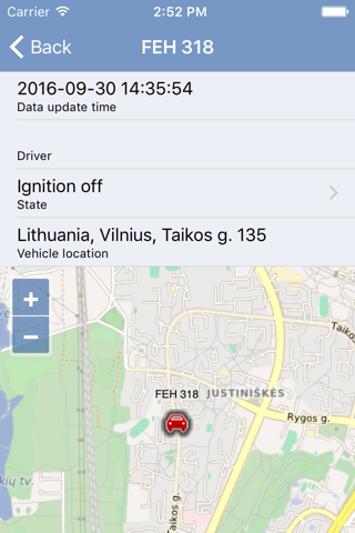 eTransportas App screenshot 3