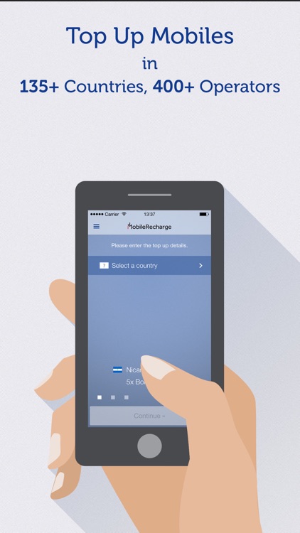MobileRecharge: Top up mobiles screenshot-0