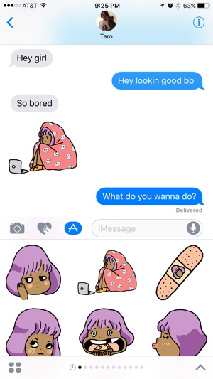 My Bae: Cute Wifey Stickers by Taro-Kun(圖1)-速報App