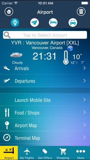 Vancouver Airport + Flight Tracker(圖2)-速報App