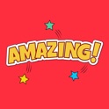 AMAZING Comic Style Balloons Sticker Pack icon