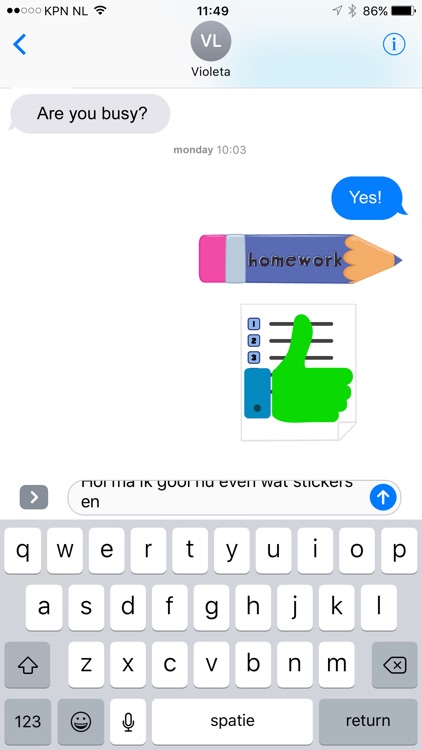 Juf Jannie Kawaii Stickers