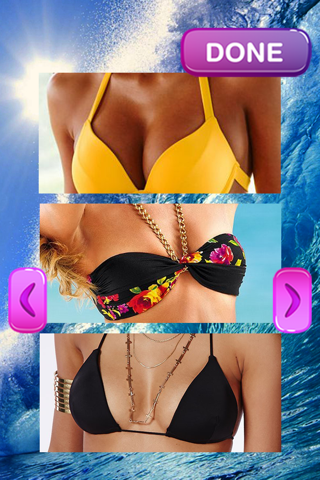 Bikini Costume.s Trendy Beach.wear Picture Frame.s screenshot 3