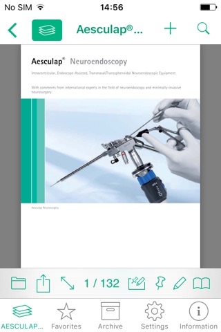 AESCULAP Neuroendoscopy screenshot 4