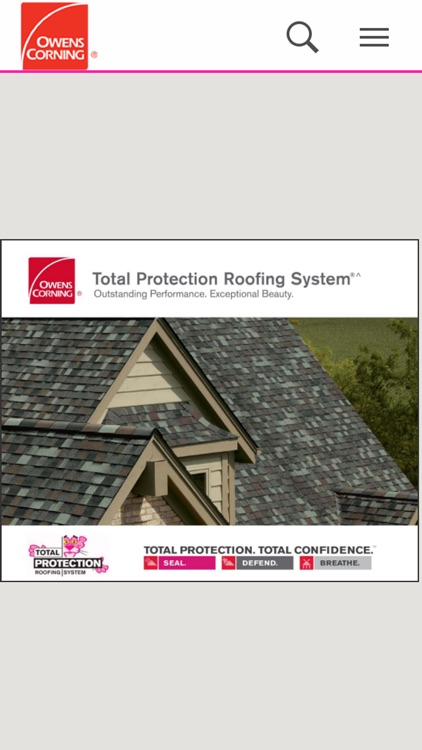 Owens Corning® Total Protection Roofing SystemTM screenshot-3