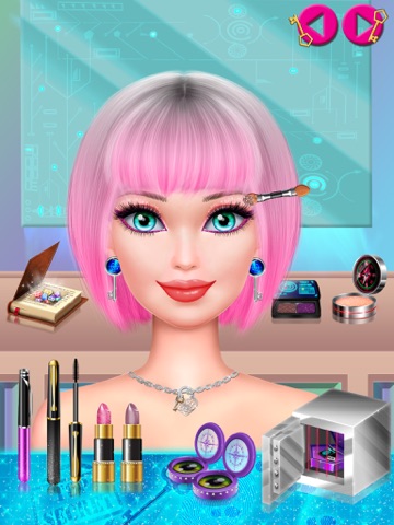 Super Spy Girl Salon: Spa, Makeup and Dressup Game screenshot 3
