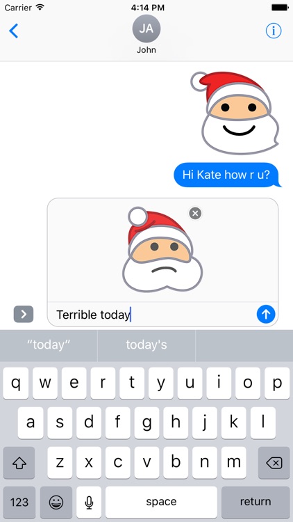 SantaMojis - Add Cool Santa Emojis to Messages