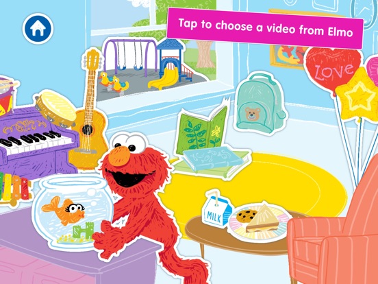 A Busy Day for Elmo: Sesame Street Video Calls для iPad