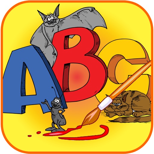 ABC Alphabet Coloring Book For Kids