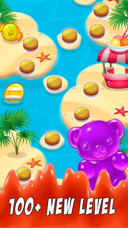 Candy Gummy Bears - For match 3 candy drop puzzle screenshot-3