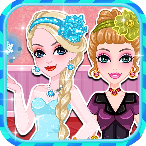 Snow sister's wedding - Princess Sophia Dressup develop cosmetic salon girls games icon