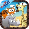 Safari Animals Preschool First Word Learning Game