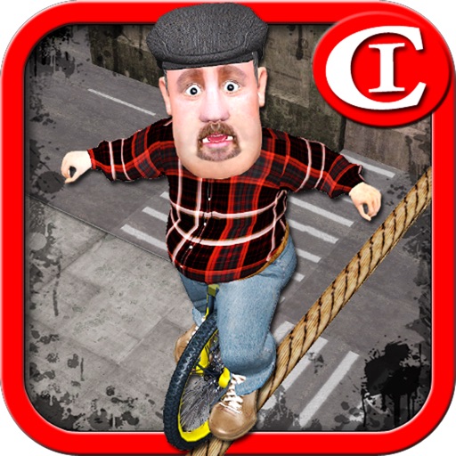 Tightrope Unicycle Master 3D Plus Icon